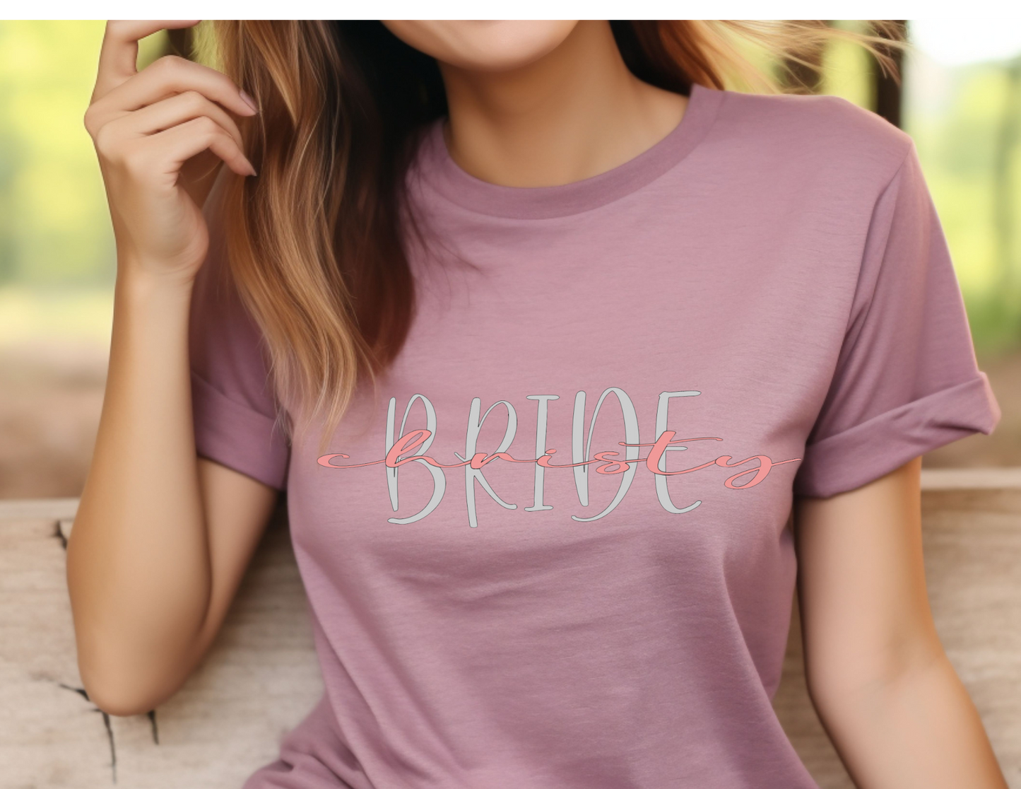 Bride Shirt, Bridal T-shirt, Bridal party, Gift for Bride, Gift for her, Gift for Mother of the bride, Gift for Maid of Honor