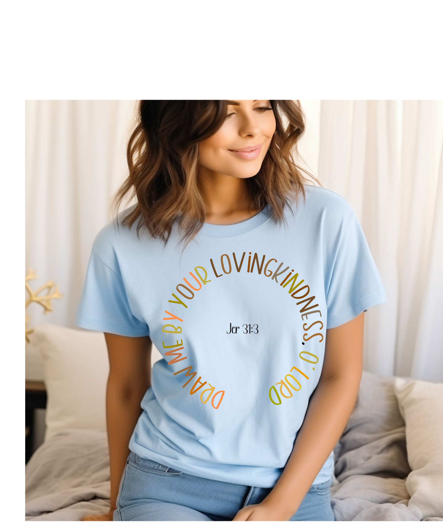 Bible verse T-shirt, Loving kindness T-Shirt, christian clothing, religious apparel, encouraging shirt