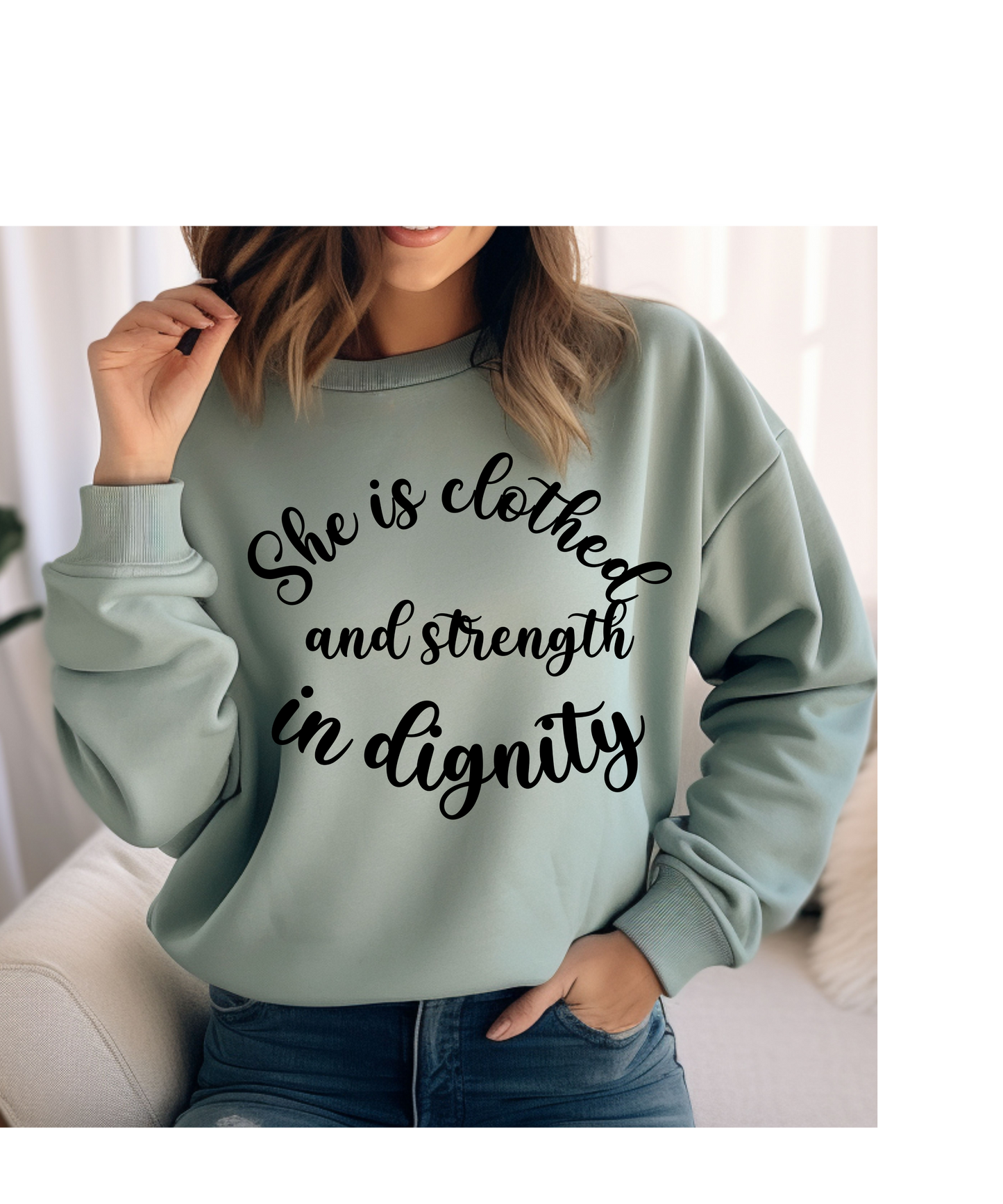 Clothed in dignity and strength, Christian Clothing, Religious Apparel