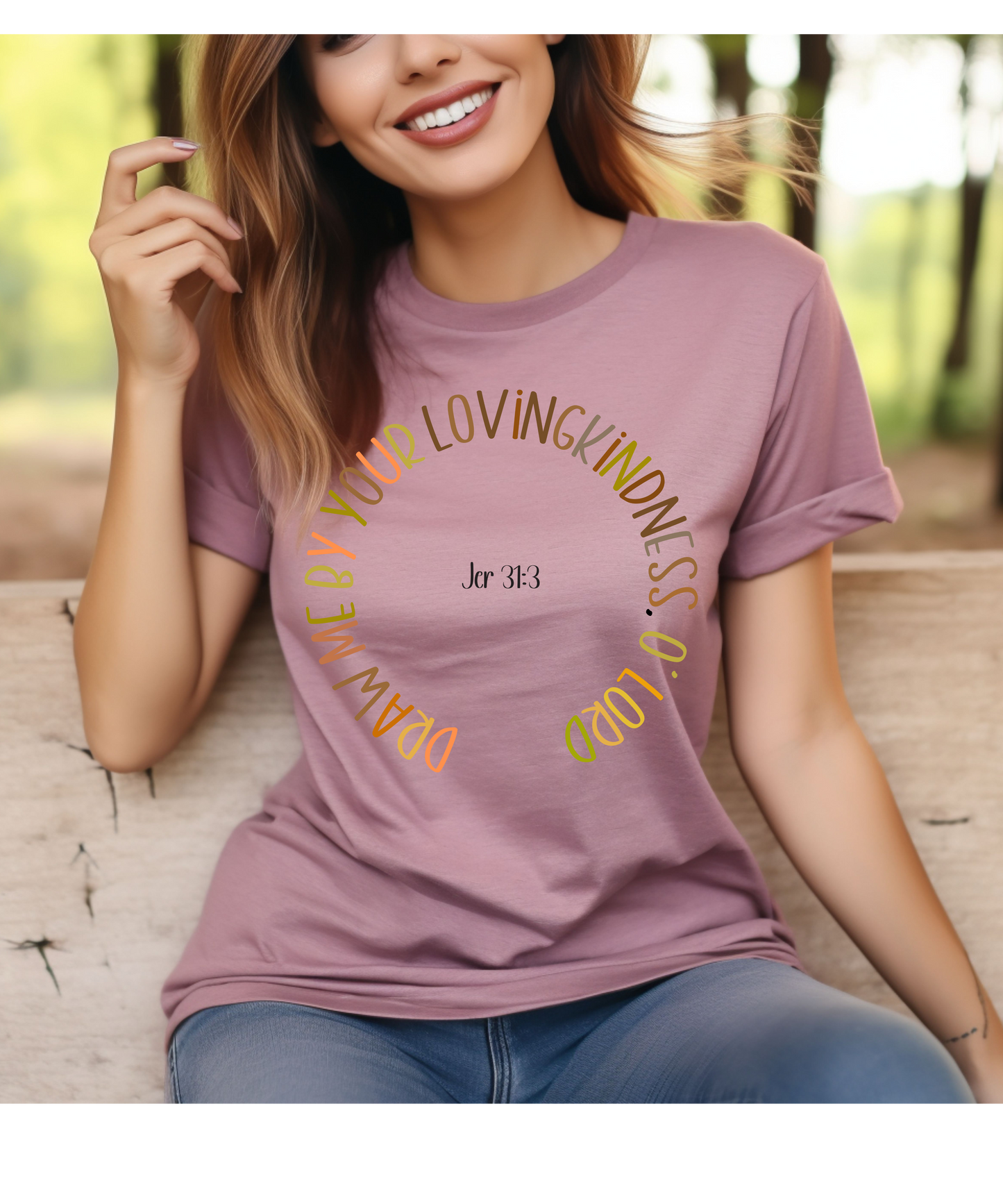 Bible verse T-shirt, Loving kindness T-Shirt, christian clothing, religious apparel, encouraging shirt