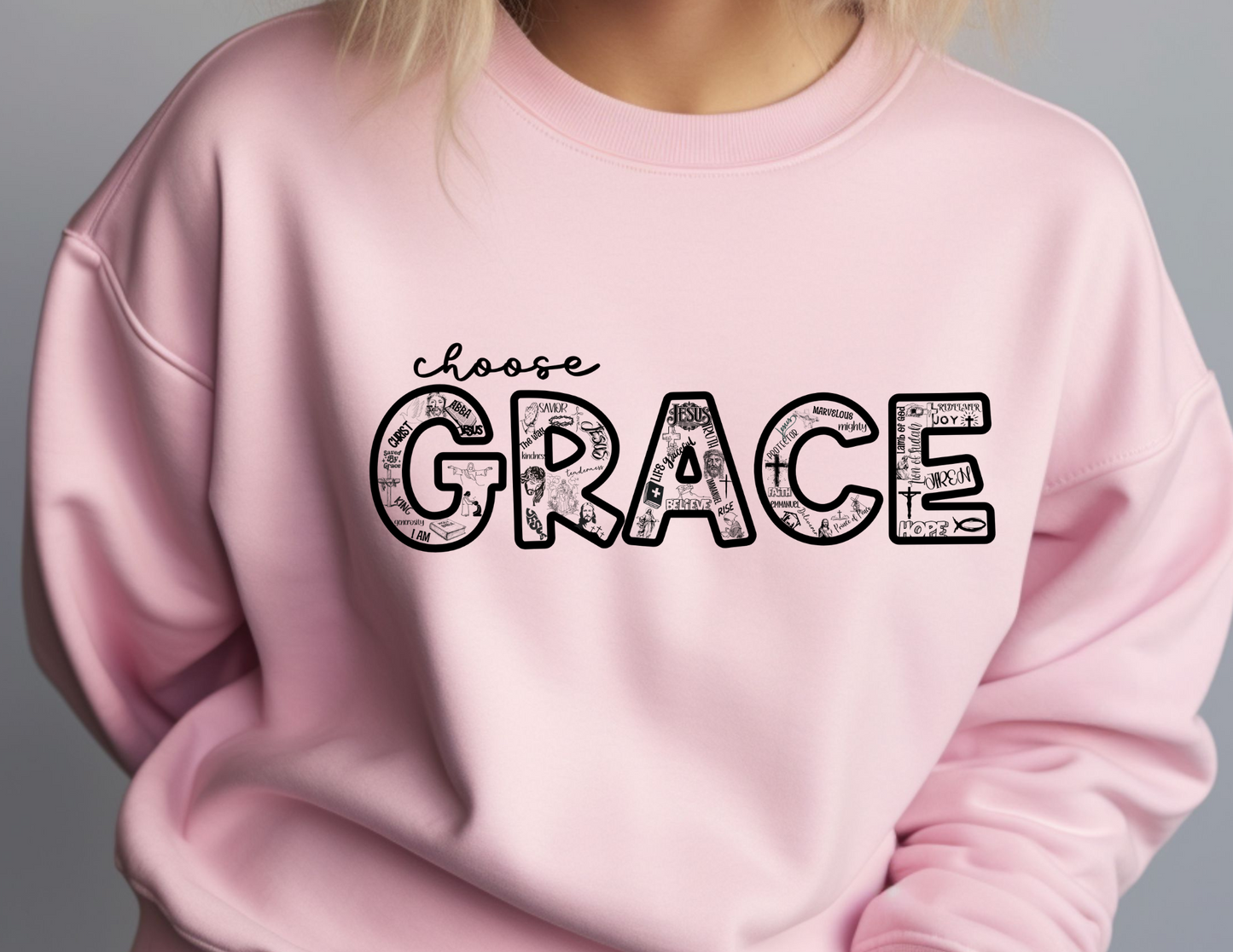 Gift for Her, Grace Shirt, Religious Sweatshirt, Coffee mug,