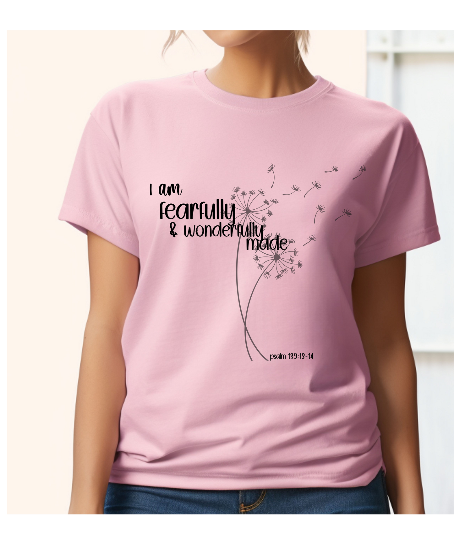 Fearfully made T-Shirt, Christian clothing, Religious apparel