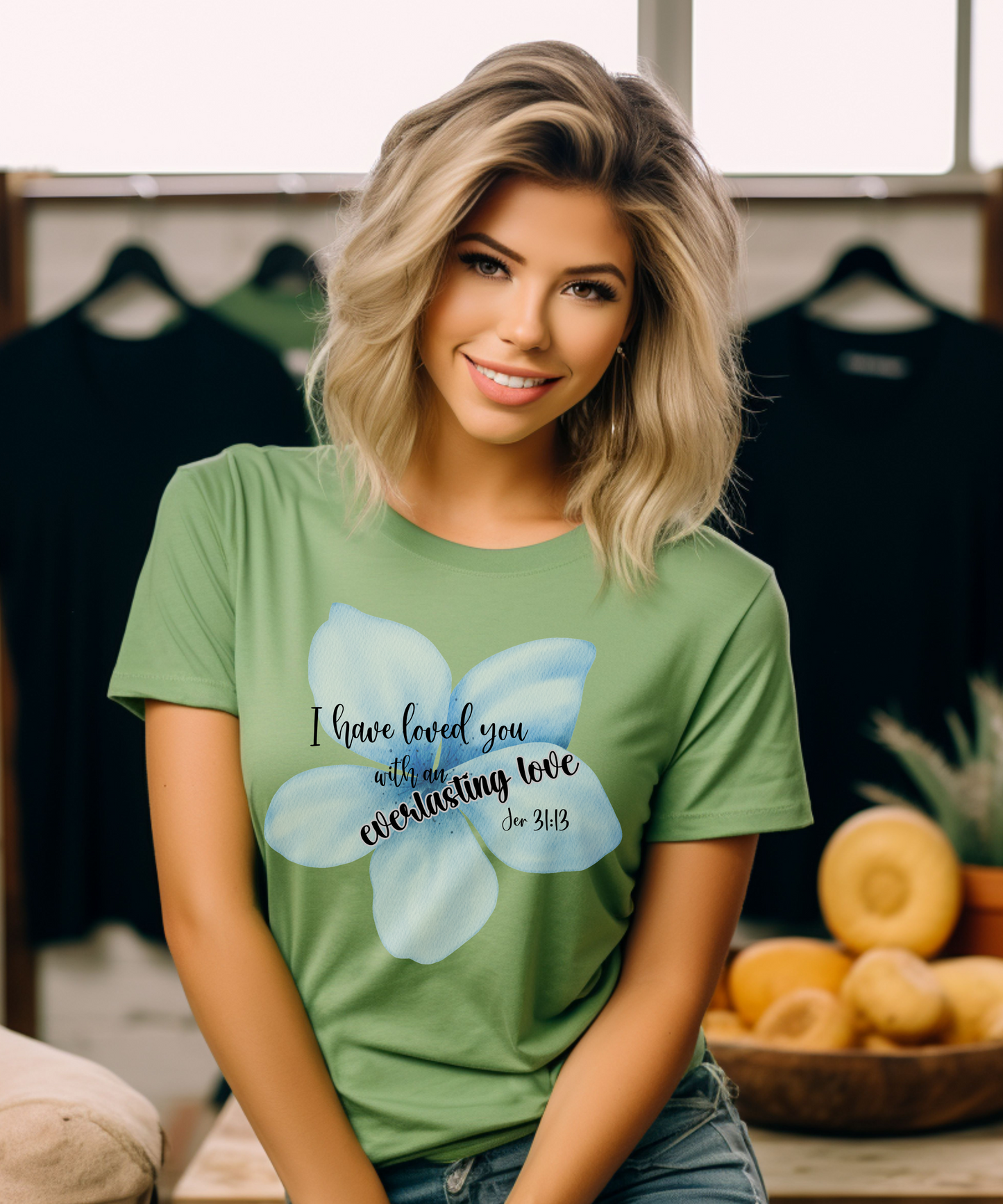 Everlasting love T-Shirt, Christian clothing, religious apparel