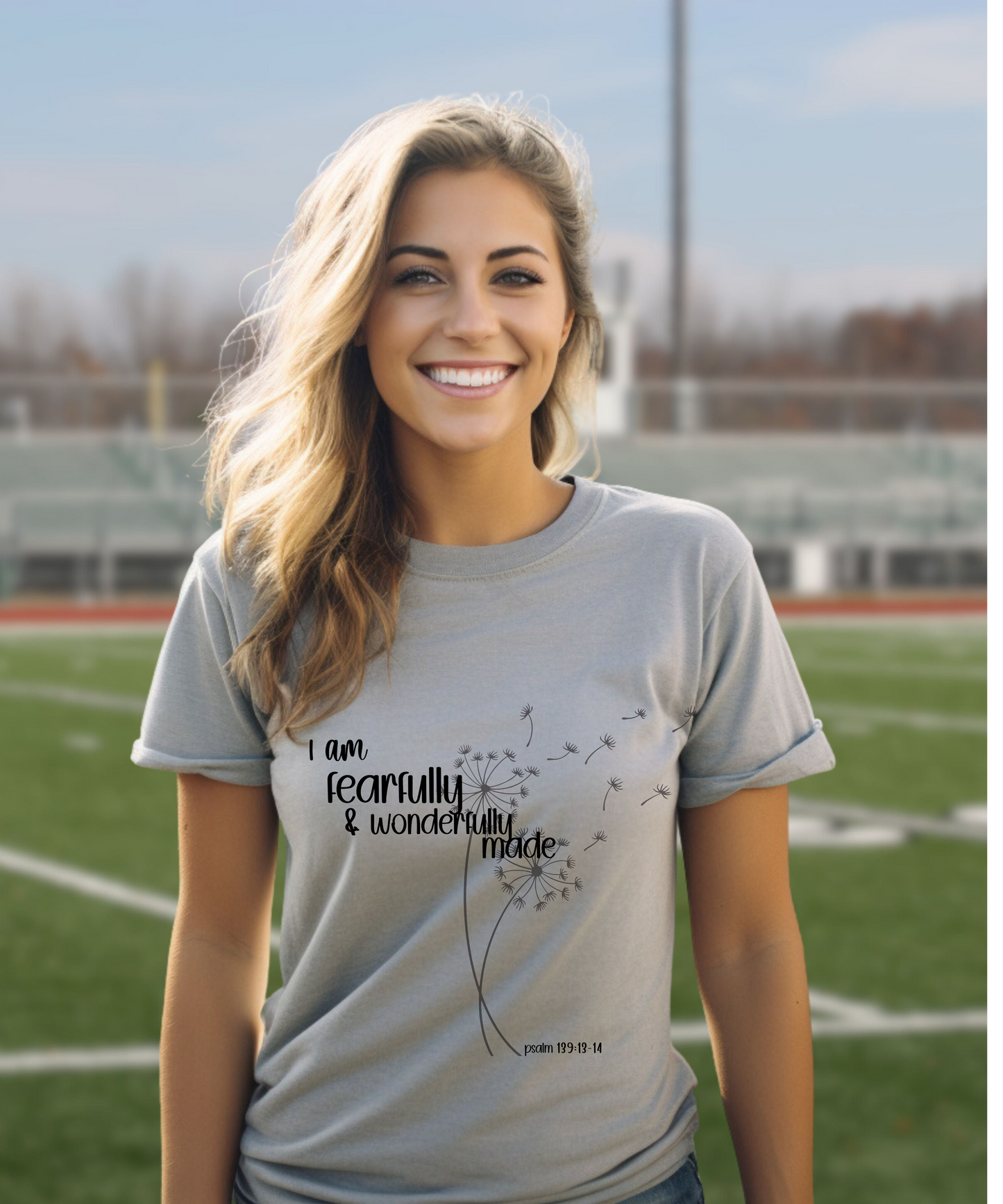 Fearfully made T-Shirt, Christian clothing, Religious apparel