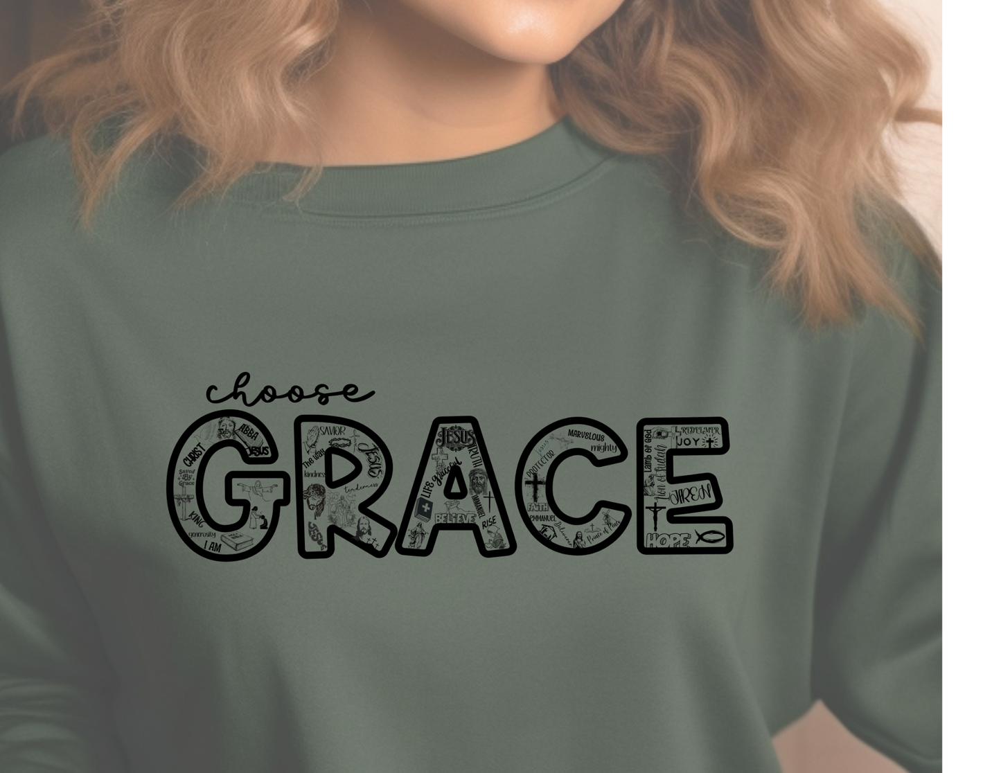 Gift for Her, Grace Shirt, Religious Sweatshirt, Coffee mug,