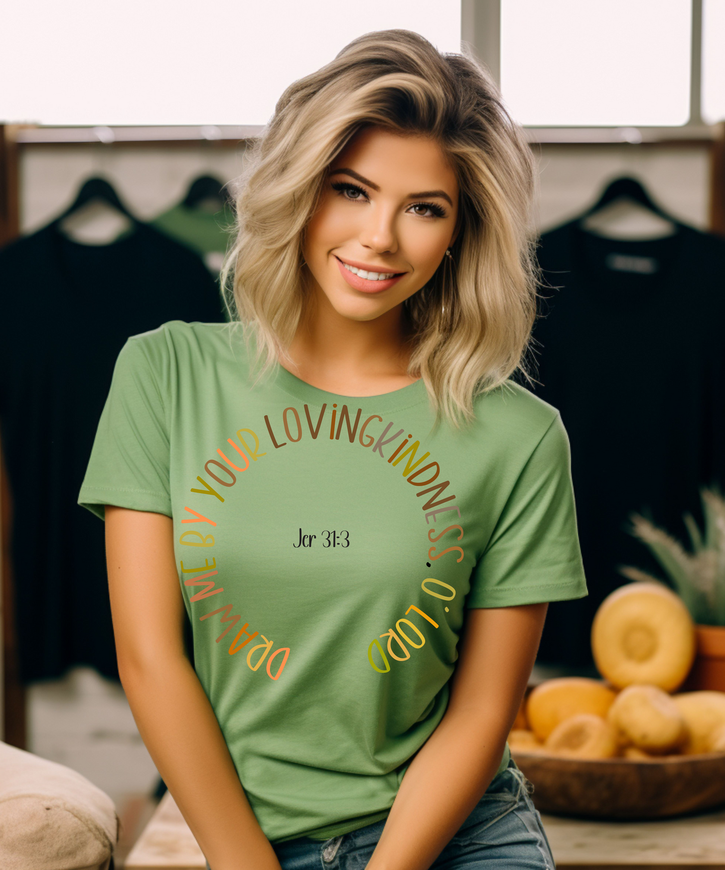 Bible verse T-shirt, Loving kindness T-Shirt, christian clothing, religious apparel, encouraging shirt