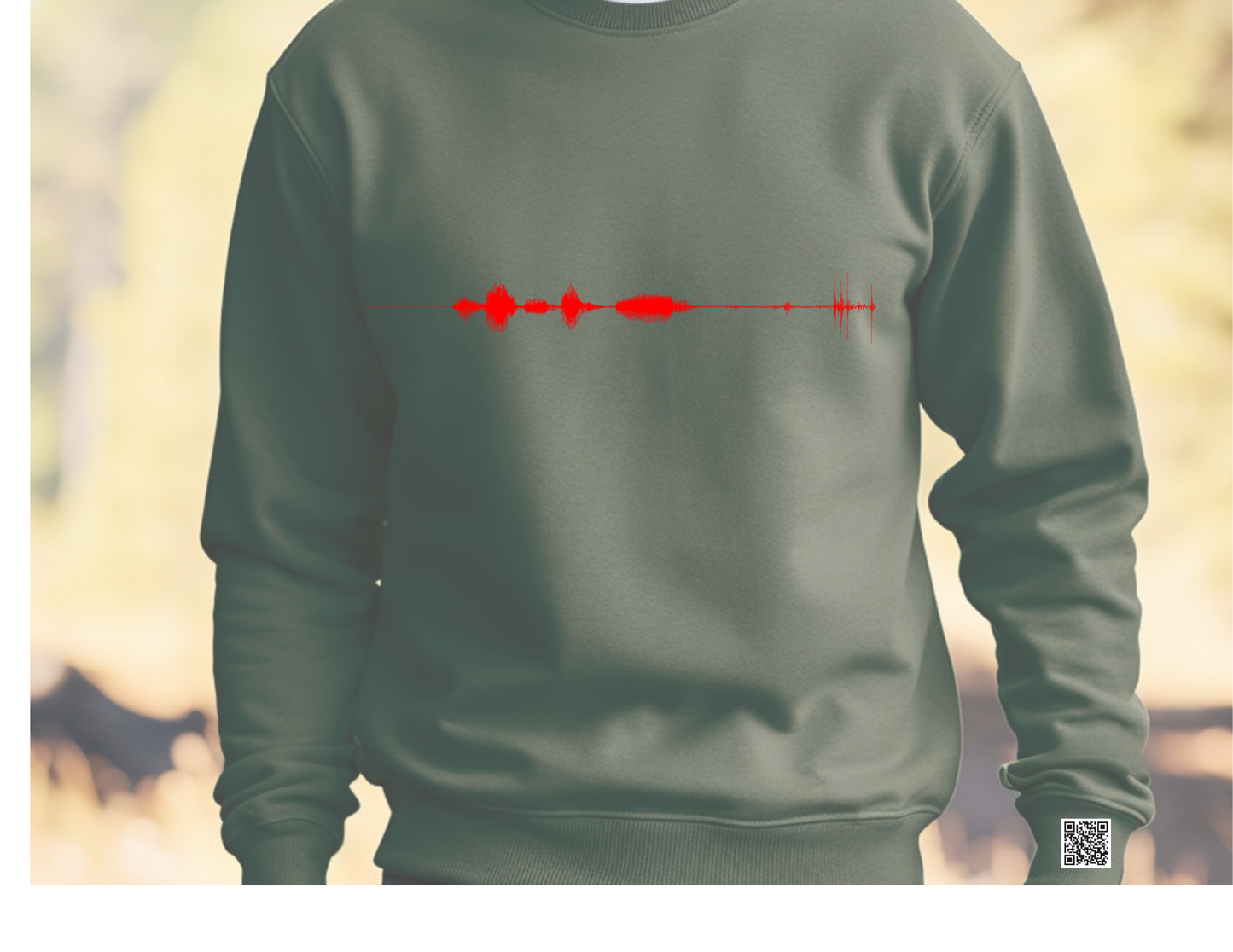 Sound wave Shirt, Voicemail Art, Song snippet Shirt, Custom Gift