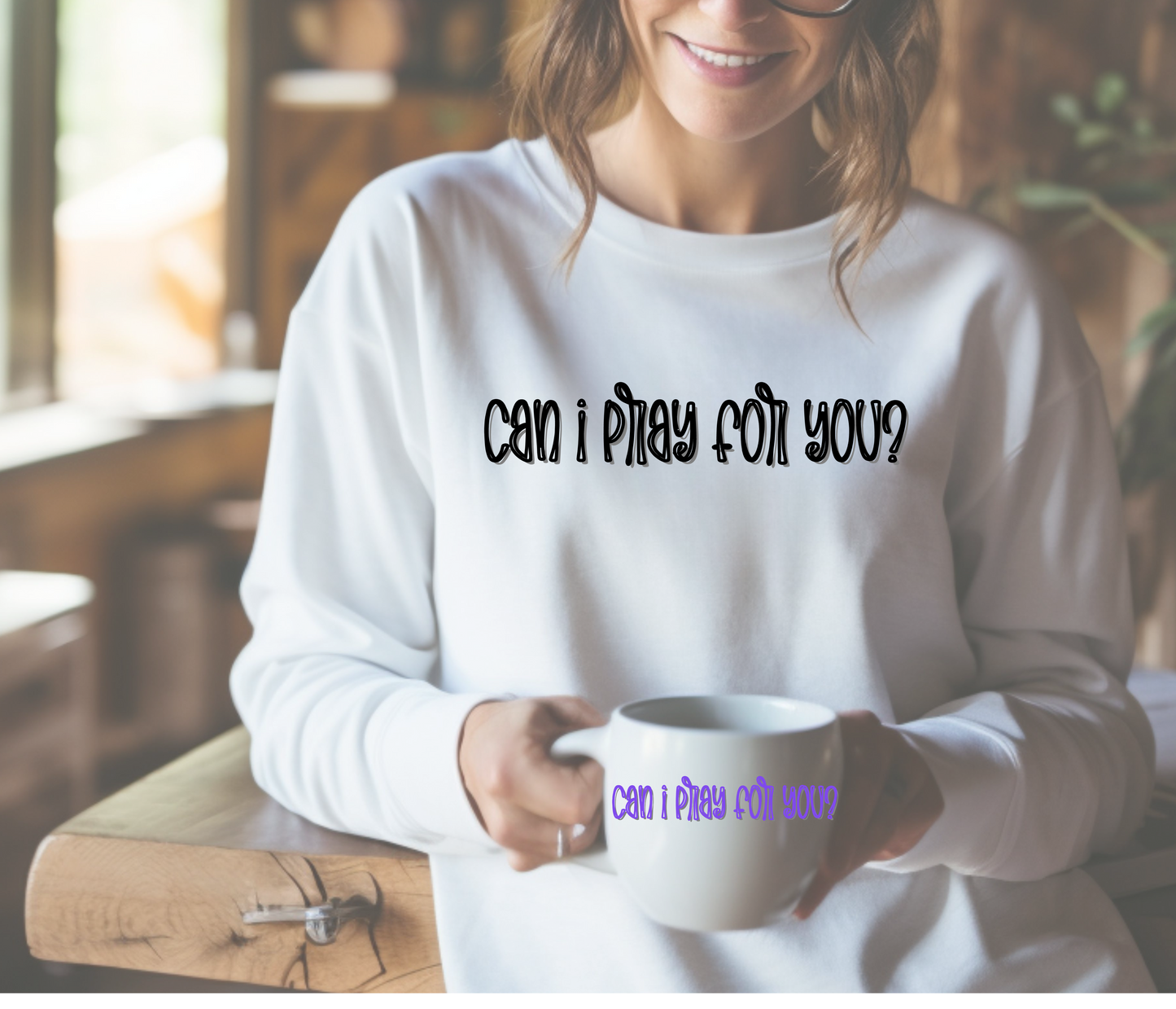 Christian sweatshirt, Scripture Inspired, Encouraging Bible Gift For Her, Birthday sweatshirt, Religious Apparel