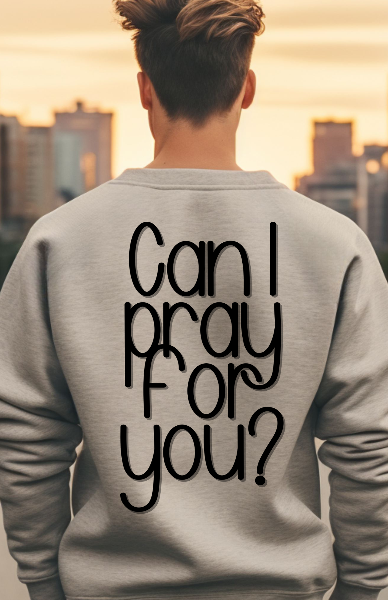 Christ based sweatshirt, Encouraging, Scripture inspired, Religious apparel, Gift for her, Gift for Jesus follower