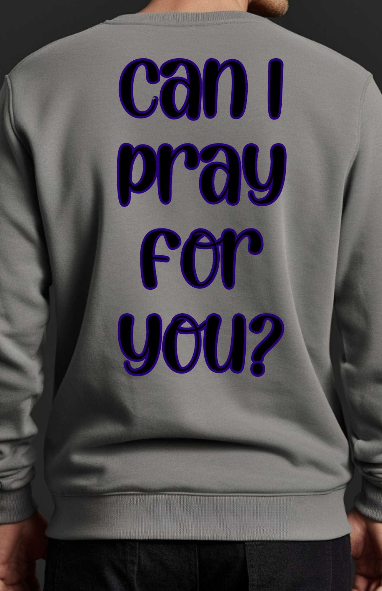 Christ based sweatshirt, Encouraging, Scripture inspired, Religious apparel, Gift for her, Gift for Jesus follower