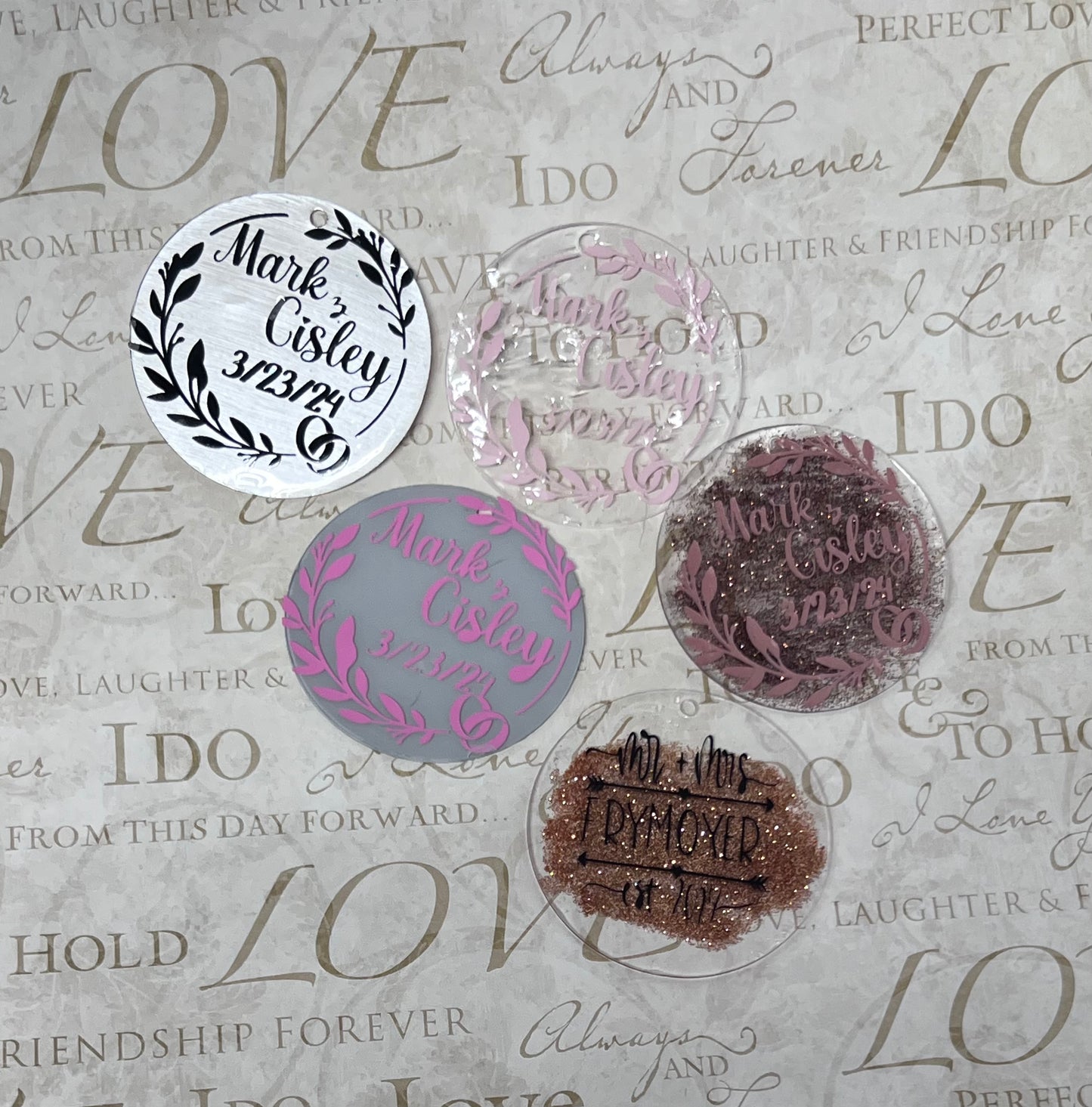 Wedding Favors, Guests Keepsake, Custom Wedding favors, Personalized Wedding Favors