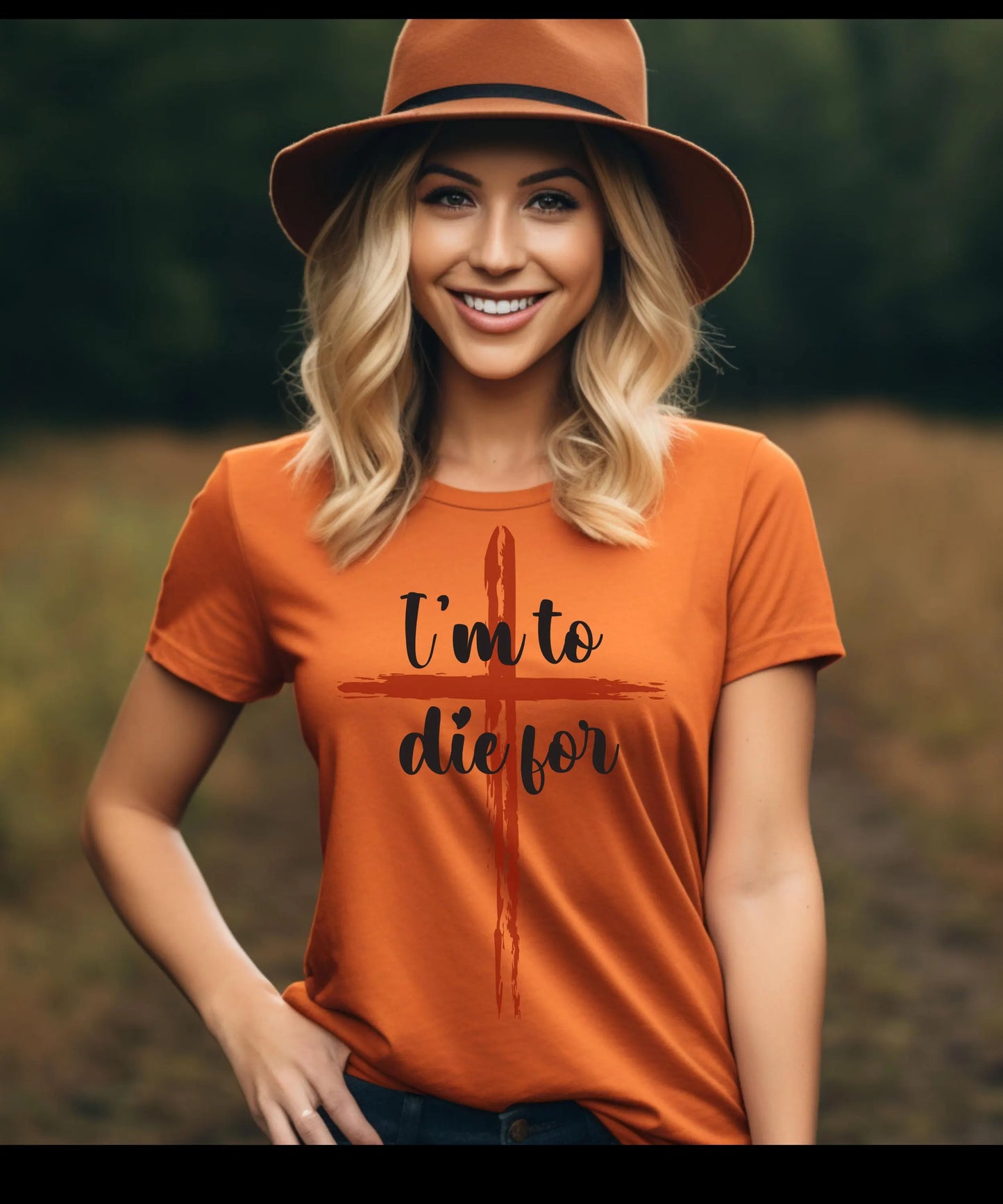 I'm to die for T-shirt, Christian clothing, religious apparel